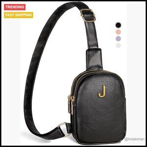 Personalized Crossbody Bag Lightweight Travel Sling Phone Purse Adjustable Strap